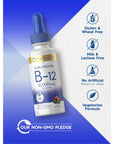 Carlyle Vitamin B12 Sublingual | 10,000mcg | 2 fl oz | Vegetarian, Non-GMO, Gluten Free Liquid Drops