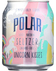 Polar Beverages Beverage Seltzer Unicorn Kisses 8 Fl Oz 6 Pack