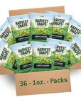 Harvest Snaps Veggie Chips (Lightly Salted Snack Crisps) | Powered by Plant Protein, Gluten Free, Non-GMO Baked Vegetable Crisps | Made in USA | 36 Snack Packs