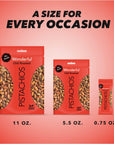 Wonderful Pistachios No Shells, Chili Roasted, 5.5 Ounce Bag, Protein Snack, On-the Go Snack