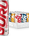 GURU Variety Pack - Clean Energy Drink - 12 oz Cans (Pack of 12)