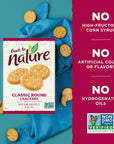 Back to Nature Classic Round Crackers  Dairy Free NonGMO Made with Wheat Flour  Sea Salt Delicious  Quality Snacks 85 Ounce