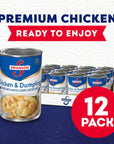 Swanson Canned Chicken and Dumplings With White and Dark Chicken Meat 105 OZ Can Case of 12