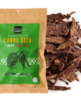 Peoples Choice Beef Jerky  Carne Seca  Limón Con Chile  Healthy Sugar Free Zero Carb Gluten Free Keto Friendly High Protein Meat Snack  Dry Texture  1 Pound 16 oz  1 Bag