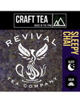 Revival Tea Company Sleepy Chai Tea  Rooibos Chai Tea Red Tea Blend with Valerian Root and Fresh Spiced Chai Flavor  Caffeine Free  24 Tea Bags