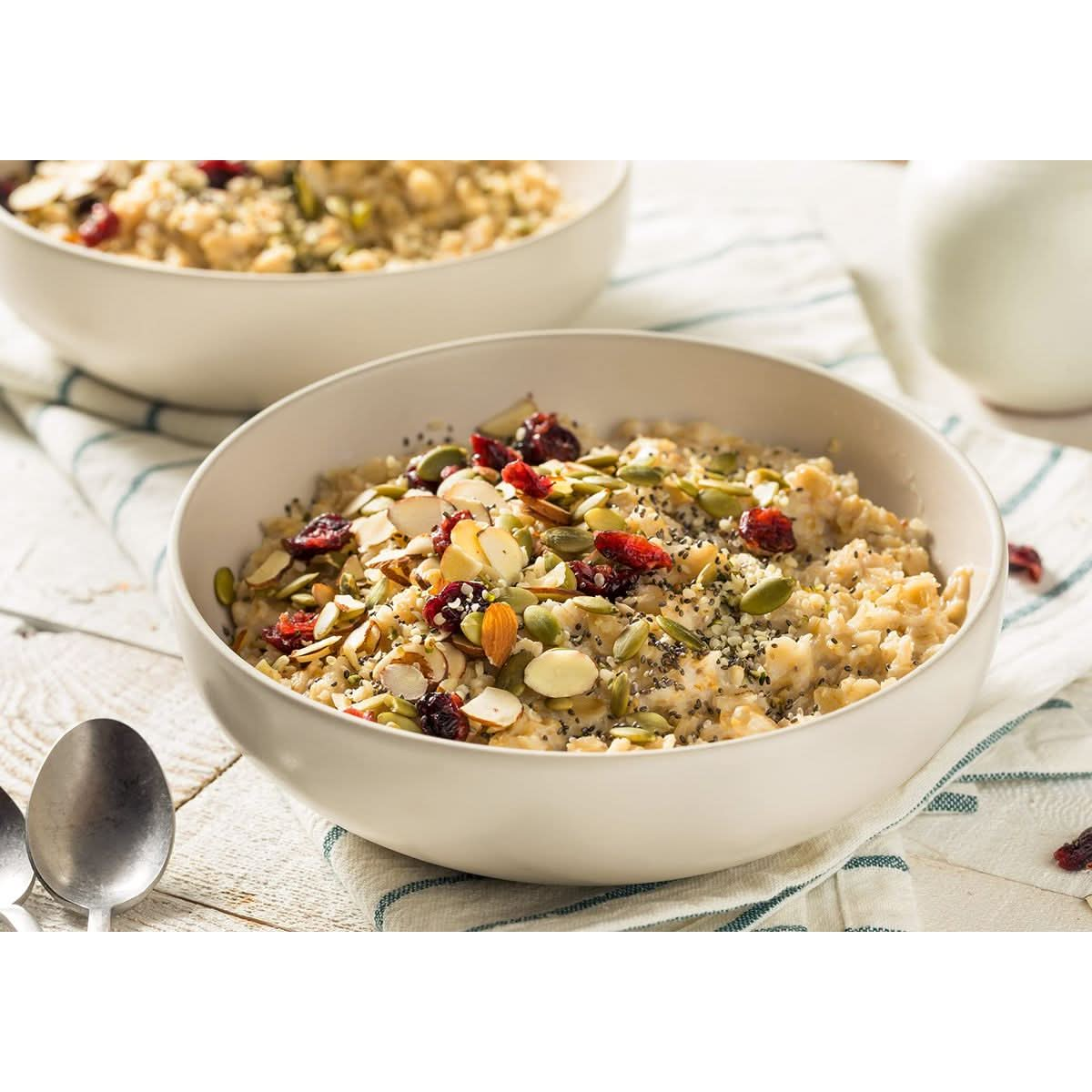 Food to Live Whole Grain Oat Groats  Oat Berries in Bulk Kosher Hulless Seeds Rich in Protein Soluble Fiber Suited for Grinding Great for Hot Cereal Salads and Stews Vegan Hulled Kernels