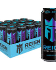 Reign Total Body Fuel Razzle Berry Fitness  Performance Drink 16 Ounce Pack of 12