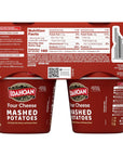 Idahoan Four Cheese Mashed Potatoes Cup 4pack 6 oz Pack of 4