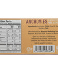 Sea Castle Flat Fillets Anchovies In Pure Olive Oil 2 OZ 12 Pack Wild Caught Fish Easy Open Can Kosher