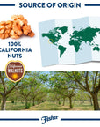 Fisher Chef's Naturals Chopped Walnuts, 6 Ounces, California Grown Walnuts, Unsalted, Naturally Gluten Free, No Preservatives, Non-GMO