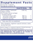 Pure Encapsulations Collagen JS | Supplement for Skin Care, Joint Health, Anti Aging, Connective Tissue, Tendons, and Ligaments* | 120 Capsules