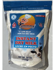 Yummmy Instant Nonfat 26 oz Powdered Dry Milk  Leche en Polvo 26 oz Grade A Kosher Halal Certified Product of USA