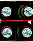 Reeds Ginger Brew Soda Ginger Beer Zero Sugar Extra 12 Fl Oz 4 Pack