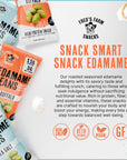 Freds Farm Roasted Edamame Snacks  Sea Salt  Buffalo Variety Low Calorie 09oz 10Pack  KetoFriendly Low Carb High Protein 11g  Vegan GlutenFree  Ideal Crunchy Snack for Office and OntheGo