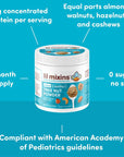 Lil Mixins Early Allergen Introduction Powder, Tree Nut | Baby Stage 1-3, For Infants & Babies 4-12 Mo., Support Healthy Food Tolerance | 8.5 Oz Jar, 4 Month Supply