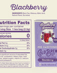 Southern Breeze Cold Brew Sweet Tea Blackberry Iced Tea with Black Tea and Zero Carbs Zero Sugar 20 Individually Wrapped Tea Bags Southern Sweet Tea Iced Tea Beverage