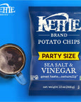 Kettle Brand Potato Chips Sea Salt  Vinegar Kettle Chips 13 Oz