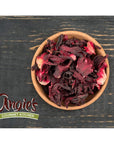 All Natural Hibiscus Flowers 1lb 16oz  Whole Flowers and Petals  Perfect for Iced or Hot Tea  Flor de Jamaica