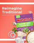 Mahatma Ready to Heat Cilantro LimónFlavored Jasmine Rice Precooked Rice Microwaveable in 90 Seconds 88 Ounces Pack of 6