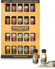 Artisan Flare Pitmaster Signature Herbs, Spices & Seasonings Grilling Gift Set | 20 Culinary Blends Inspired From Around the World | BBQ Grilling Gifts for Men & Women | Unique Gift for Dad