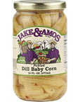 Jake  Amos Pickled Dill Baby Corn 16 oz 3 Jars