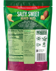 Emerald Nuts Salty Sweet Mixed Nuts 1Pack Features Kettle Glazed Peanuts Almonds Cashews Kettle Glazed Walnuts Kettle Glazed Pecans 55oz Resealable Bag