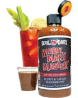 Devil Daves Blaster XL  12 OZ Big Bottle  Liquid Bloody Mary Seasoning  Original Medium heat Works with ANY Tomato Juice Briny Bold Enhancer Concentrated cocktail mix Big Flavor Gluten Free