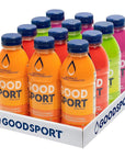 GoodSport Electrolyte Sports Drink - 16.9 Fl Oz (Pack of 12)