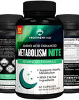 TRUTHENTICS Night Metabolism Booster for Men & Women