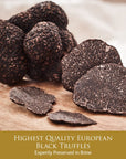 TruffleHunter  Preserved Whole Black Truffles  106 Oz