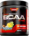 Betancourt Nutrition BCAA Reloaded Intra Workout Muscle Volumizer | Hydrating Electrolytes | Muscle Growth & Recovery | 30 Servings (Tropical Punch)