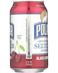 Polar Seltzer Water Black Cherry 12 fl oz