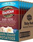 Idahoan Baby Reds Mashed Potatoes Family Size 82 oz Pack of 8