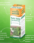 Vedic Juices Tulsi Juice 1 L  Natural Juice for Daily Use  338 Floz