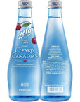 Clearly Canadian Zero Sugar Fresh Cherry Sparkling Water Beverage Zero Sugar  Zero Calories 1 Case 12 Bottles x 325mL