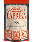 Premium SMOKED SWEET Hungarian Paprika Powder (4 oz)