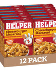 Hamburger Helper Cheeseburger Macaroni 66 Ounces 12 per Case