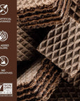 Loacker Quadratini Premium Double Choc Wafer Cookies 250g882oz