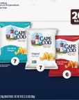 Cape Cod Potato Chips Variety Pack, 1 Oz, 20 Ct