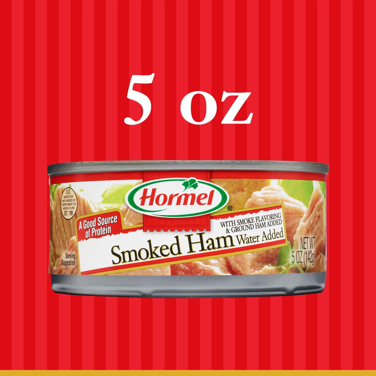 HORMEL Canned Ham Smoked 5 Ounce Pack of 12