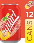 Squirt Ruby Red Grapefruit Soda 12 fl oz cans 12 pack