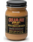 Cream-Nut Crunchy Natural Peanut Butter