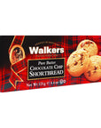 Walker's Shortbread Chocolate Chip Cookies, Pure Butter Shortbread Cookies, 4.4 Oz (Pack of 4)