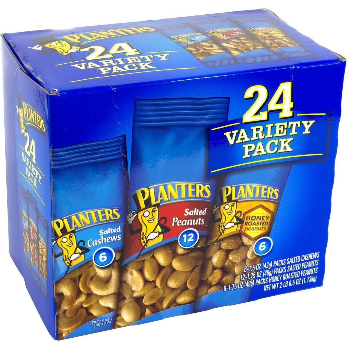 Planters Nut 24 CountVariety Pack 2 Lb 85 Ounce carrier to shipping international usps ups fedex dhl 1428 Day By Dragon Shopping