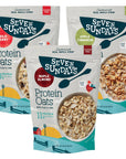 Seven Sundays Protein Oats Variety Pack 32 Oz Bag Pack of 3 Gluten Free 1011g Upcycled Protein Enjoy Warm Cool or as Overnight Oats