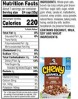 Quaker Chewy Granola Breakfast Cereal, Chocolate, 13.6oz Box, (2 Pack)