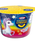 Kraft Easy Mac Unicorn Shapes Macaroni And Cheese Unicorn Cups 19 Ounce Pack of 10