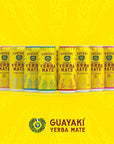 Guayakí Organic Yerba Mate Clean Energy Drink Alternative Orange Exuberance Flavor 155 Oz Pack of 12 150mg Natural Caffeine Smooth Energy  Focus