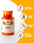 Sundown Vitamin C 500 mg Capsules Time Release 90 Capsules