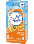 Crystal Light Drink Mix Classic Orange13 Oz Pack of 6